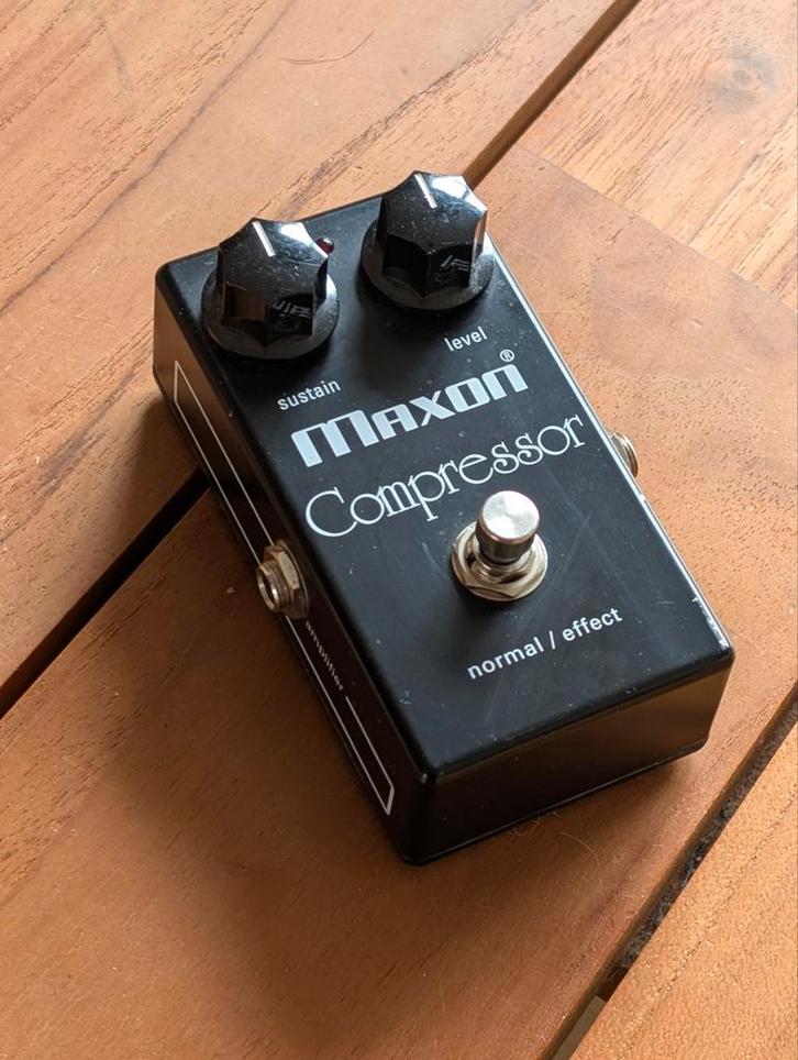 Maxon CP-101 Compressor Pedaal, Muziek en Instrumenten, Effecten, Gebruikt, Compressor, Ophalen of Verzenden