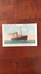 Holland Amerika Lijn ansichtkaart D.D. Rijndam 1913/15?, Ophalen of Verzenden, Nieuw, Motorboot, Kaart, Foto of Prent