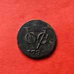 Oude munt VOC duit Holland 1735, Postzegels en Munten, Munten | Nederland, Overige waardes, Ophalen of Verzenden, Vóór koninkrijk