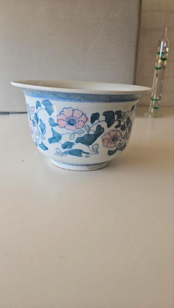 Vintage Bloempot - Chinees Design, Antiek en Kunst, Antiek | Keramiek en Aardewerk, Ophalen