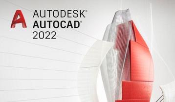 Autocad 2022 origineel exemplaar met permanente licentiecode