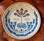 Delft blauw Porceleyne fles wandbord 🍊koningshuis🍊 1923, Ophalen of Verzenden