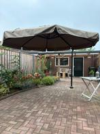 Mooie parasol met stang en hoes, Ophalen, Gebruikt