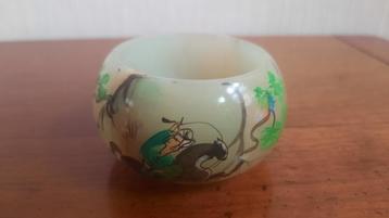 Japans,chinees zoutvaatje handgeschilderd paarden ruiters beschikbaar voor biedingen