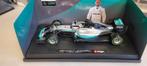 Burago Mercedes F1 W07 Hybrid Hamilton, Ophalen of Verzenden, Zo goed als nieuw, Auto, Bburago