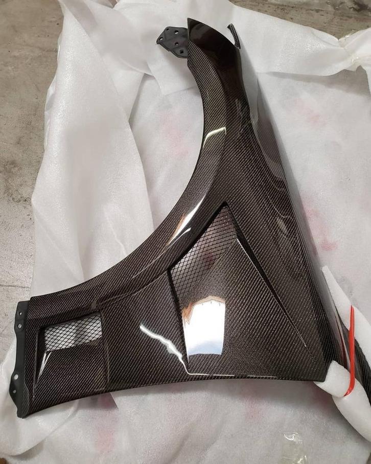 Seibon Carbon fender voorschermen - Lexus IS250 IS350 14-20, Auto diversen, Tuning en Styling, Ophalen of Verzenden