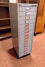 Vintage metalen ladekast, Huis en Inrichting, Ophalen, Minder dan 50 cm, Zo goed als nieuw, Minder dan 100 cm