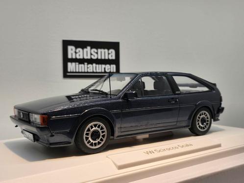 Volkswagen Scirocco Scala Mk2 - HeliosBlue - 1:18 Norev, Hobby en Vrije tijd, Modelauto's | 1:18, Nieuw, Auto, Norev, Ophalen of Verzenden
