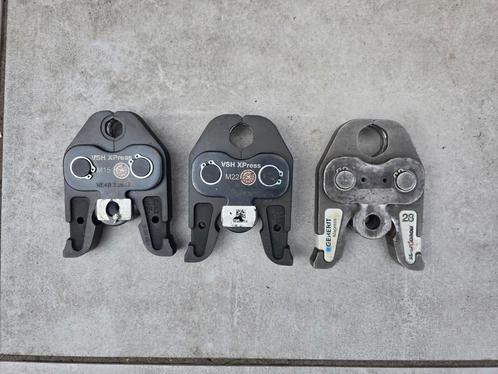 Persbek koper en staal m15 m22 m28 set, Doe-het-zelf en Verbouw, Gereedschap | Overige machines, Zo goed als nieuw, Ophalen of Verzenden
