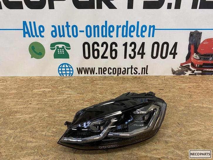 GOLF 7 GTD R-LINE FACELIFT VOL LED KOPLAMP LINKS 5G1941081, Auto-onderdelen, Verlichting, Volkswagen, Gebruikt, Ophalen of Verzenden