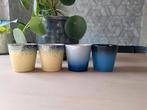 4 mooie koffiekopjes, Huis en Inrichting, Keuken | Servies, Keramiek, Ophalen of Verzenden, Zo goed als nieuw, Overige stijlen