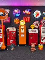 Amerikaanse benzinepomp - USA Gas Pump Erie 743 Gulf Design, Ophalen, Gebruikt