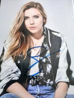 Filmster Handtekening Scarlett Johanson, Verzenden, Foto of Kaart