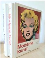 Moderne Kunst 2 boeken in houder, Ophalen of Verzenden, Zo goed als nieuw, Schilder- en Tekenkunst