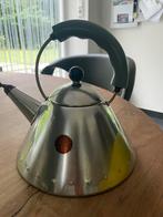 Alessi fluitketel met vogeltje, Huis en Inrichting, Keuken | Potten en Pannen, Ophalen of Verzenden, Gebruikt, Rvs
