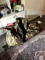Fatboy zitzak leger/camouflage print, Huis en Inrichting, Zitzakken, Ophalen, Gebruikt, Groen, Zitzak