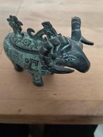 Bronze STIER, Antiek en Kunst, Antiek | Koper en Brons, Ophalen of Verzenden, Brons