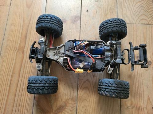 Rustler 4x4 vxl, Hobby en Vrije tijd, Modelbouw | Radiografisch | Auto's, Zo goed als nieuw, Auto offroad, Elektro, Ophalen