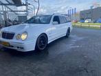 Mercedes E 430 2000 Wit, Auto's, Mercedes-Benz, Te koop, Geïmporteerd, 5 stoelen, Benzine