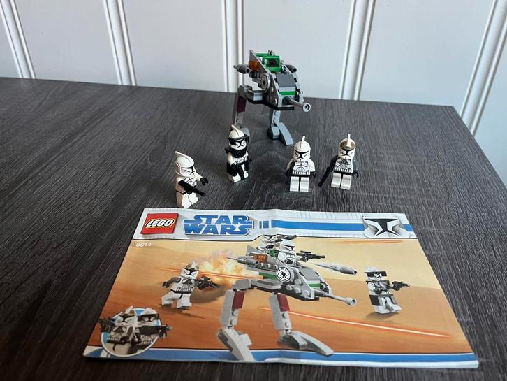 Lego Star Wars 8014 Clone Walker Battle Attack, Kinderen en Baby's, Speelgoed | Duplo en Lego, Zo goed als nieuw, Ophalen of Verzenden