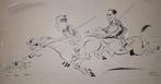 S.Henstra! Unieke groot formaat BILJARTEN tekeningen 1938-59, Ophalen, Overige sporten