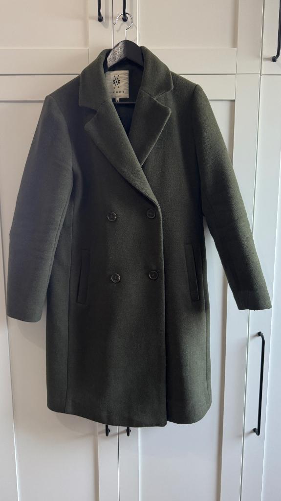 Mantel jas, Kleding | Dames, Silver Creek, Zo goed als nieuw, Groen, Ophalen