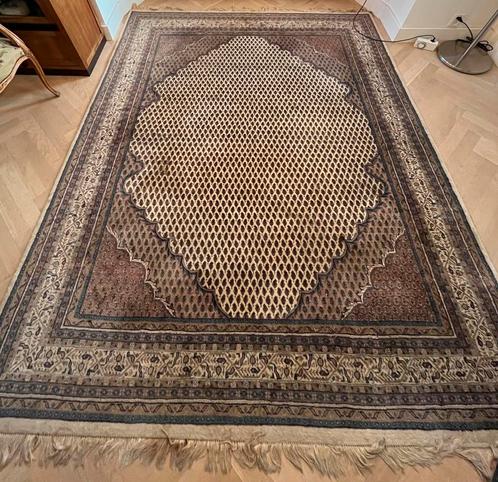 Handgeknoopt perzisch tapijt MIR, Huis en Inrichting, Stoffering | Tapijten en Kleden, Gebruikt, 200 cm of meer, Rechthoekig, Bruin