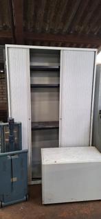 Metalen kasten, Huis en Inrichting, Kasten | Roldeurkasten en Archiefkasten, Ophalen, Gebruikt, 25 tot 50 cm, Metaal