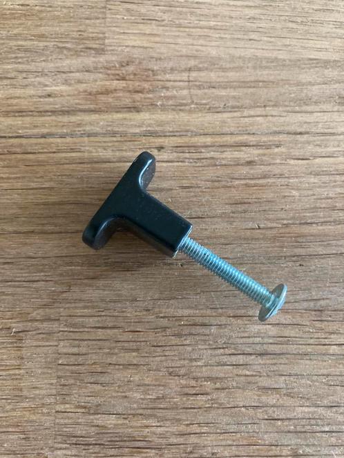 Deurgrepen, deurknoppen zwart 20 stuks, Doe-het-zelf en Verbouw, Hang- en Sluitwerk, Zo goed als nieuw, Overige typen, Overige materialen