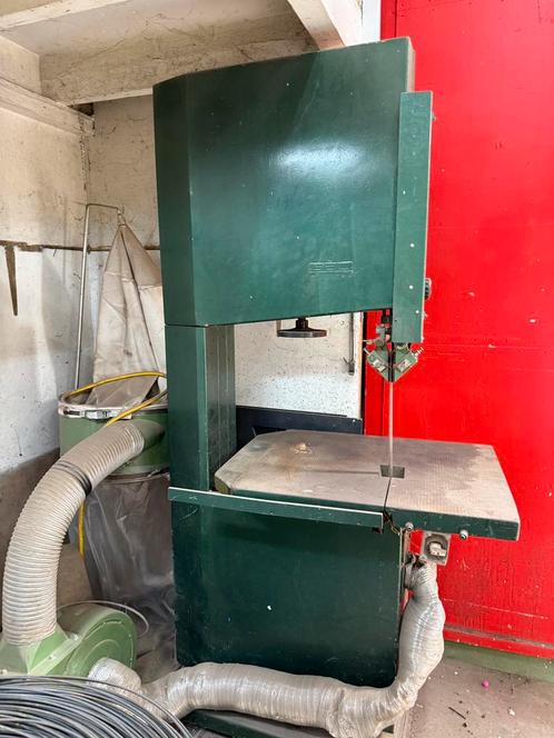 SAC lintzaagmachine met afzuiging en 2 reserve linten, Doe-het-zelf en Verbouw, Gereedschap | Zaagmachines, Gebruikt, Lintzaag