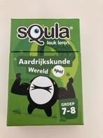 Squla Kwartet Aardrijkskunde - Leerzaam!, Ophalen, Zo goed als nieuw, Identity Games