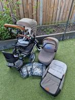 Mutsy Nio wandelwagen (groen)+ Extra's, Kinderen en Baby's, Kinderwagens en Combinaties, Gebruikt, Mutsy, Verstelbare duwstang