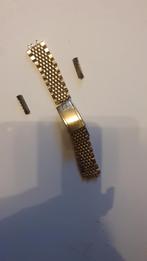 Omega Horlogeband - Vintage 19mm in perfecte staat klm van, Sieraden, Tassen en Uiterlijk, Ophalen of Verzenden, Gebruikt, Staal