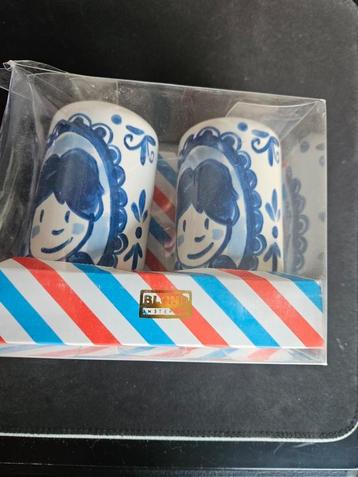 Blond Amsterdam Delfts Blond Peper en Zoutstel nieuw in doos beschikbaar voor biedingen
