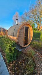 2M Barrel Sauna Gratis Levering en Plaatsing, Ophalen of Verzenden, Nieuw, Complete sauna