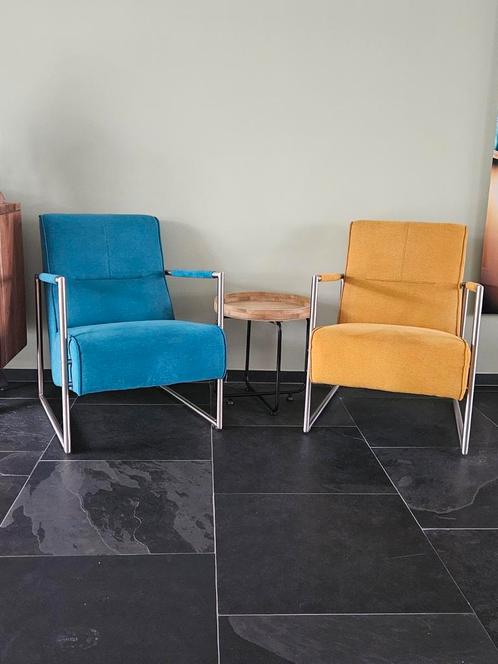 2 zeer nette Xooon fauteuils, Huis en Inrichting, Fauteuils, Zo goed als nieuw, 75 tot 100 cm, Ophalen