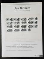 Jan Dibbets affiche 2001, Antiek en Kunst, Verzenden