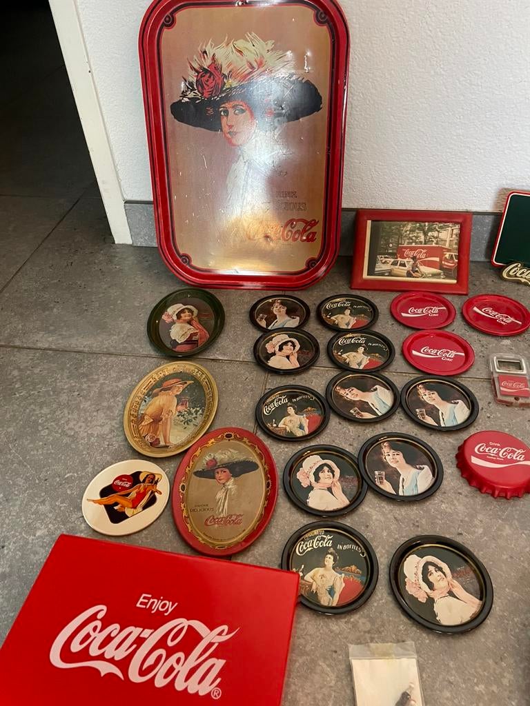 Partij Coca cola rommelmarkt, Ophalen of Verzenden, Gebruikt, Gebruiksvoorwerp