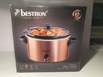 SLOWCOOKER BESTRON ASC450CO, Ophalen of Verzenden, Vaatwasmachinebestendig, Zo goed als nieuw