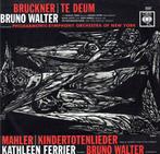 Bruckner Mahler Te Deum / Kindertotenlieder, Cd's en Dvd's, Zo goed als nieuw, Modernisme tot heden, 12 inch, Verzenden