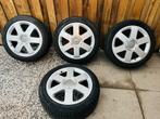 Originele Audi tt 8n 17” velgen met winterbanden, Auto-onderdelen, Banden en Velgen, Ophalen, Gebruikt, Velg(en), 17 inch