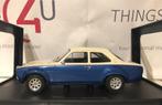 Ixo 1:18 Ford Escort RS 1600 MK 1 1974 wit/blauw metallic, Hobby en Vrije tijd, Modelauto's | 1:18, Ophalen of Verzenden, Nieuw