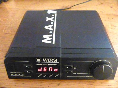 Wersi M.A.X.1 - multitimbrale synthesizer module - MAX1, Muziek en Instrumenten, Synthesizers, Zo goed als nieuw, Overige aantallen