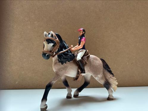 Schleich ruiter 18, Verzamelen, Dierenverzamelingen, Zo goed als nieuw, Beeldje of Figuurtje, Paard, Ophalen of Verzenden