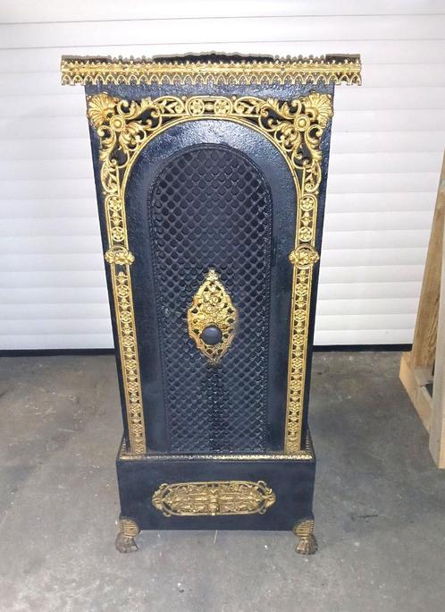 Antieke Art Nouveau kachel uit eind 19e eeuw, Antiek en Kunst, Antiek | Woonaccessoires, Ophalen of Verzenden