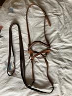 Lederen bitloos hoofdstel, Dieren en Toebehoren, Paarden en Pony's | Hoofdstellen en Tuigage, Ophalen of Verzenden