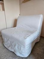 Lycksele hoes eenpersoons slaapfauteuil, Ophalen of Verzenden, Eenpersoons, Wit, 90 cm