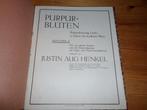 Justin aug. Henkel - purpur bluten a en b, Gebruikt, Ophalen of Verzenden, Zang, Religie en Gospel