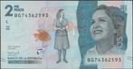 Colombia 2000 pesos 2020 UNC p.458f (# 84), Verzenden, Zuid-Amerika, Los biljet