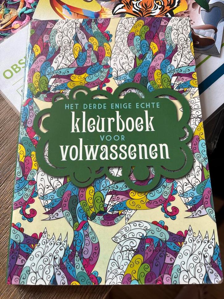 Kleurboek voor Volwassenen - Zo Goed Als Nieuw, Boeken, Overige Boeken, Zo goed als nieuw, Ophalen of Verzenden